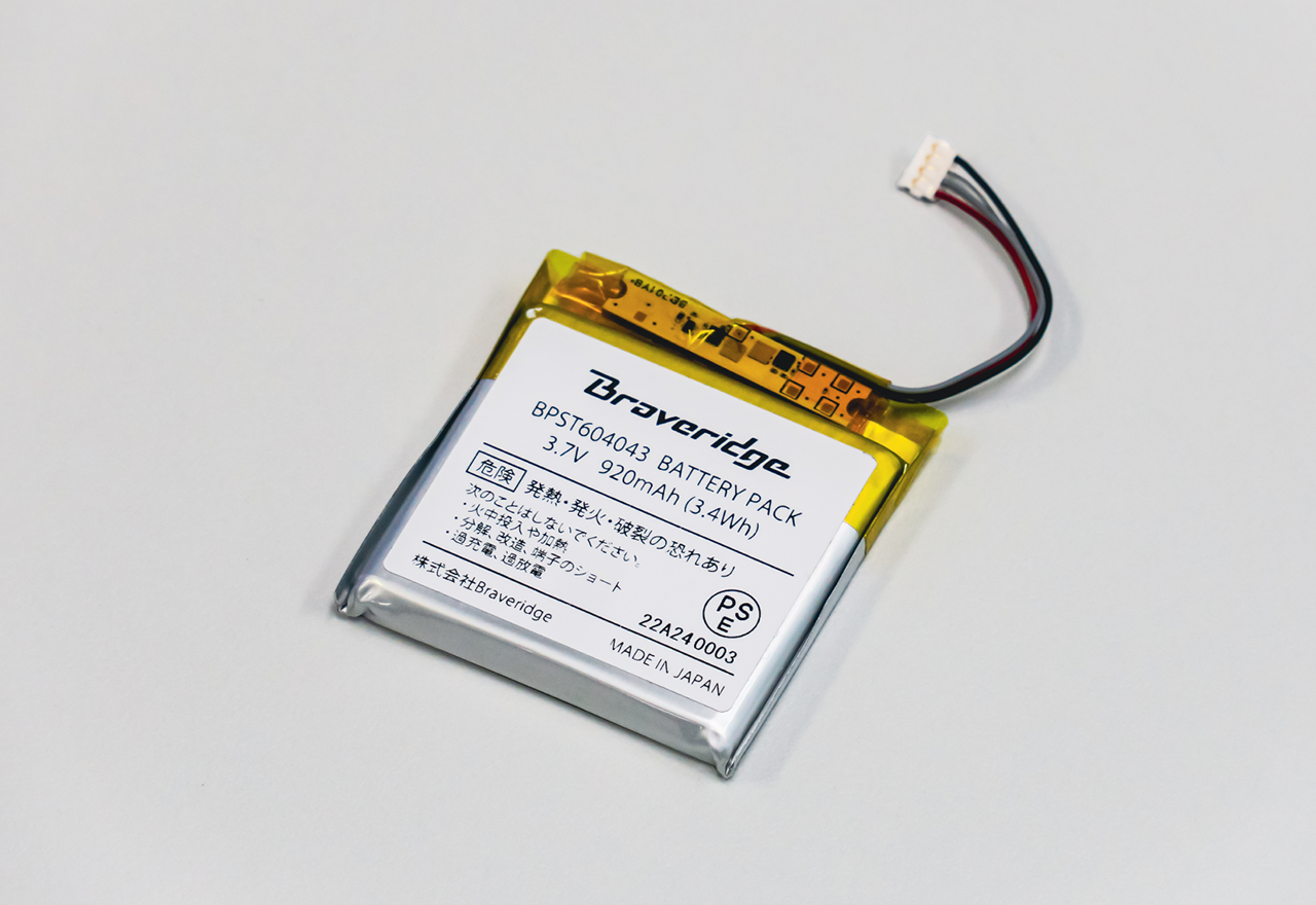 リチウムイオンポリマー電池パック(920mAh) ×5個セット BPST604043-5S